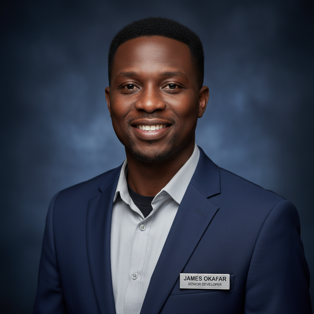 James Okafor - Senior Developer at NgayoBusiness
